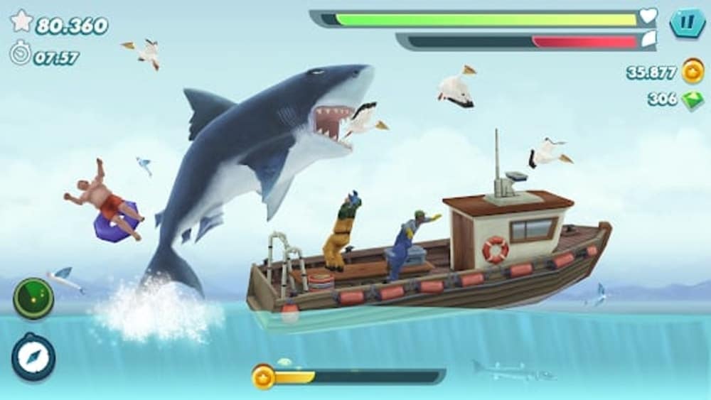  Hungry Shark Evolution - Juego de supervivencia sin conexión, juegos de tableta Android 